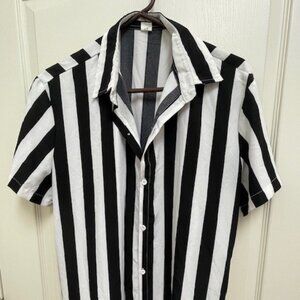 MENS SHORT SLEEVE BUTTON DOWN SHIRT